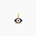 Almond Evil Eye Charm Pendant