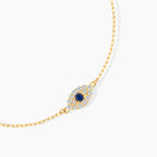 Diamond Evil Eye Bracelet