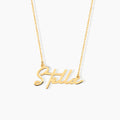 Personalized Name Necklace with Birthstone