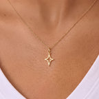 Open North Star Pendant