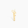 Vertical Script Name Pendant