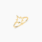 Open Starburst Statement Ring