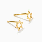 Everyday Star of David Stud Earrings