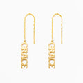 Custom Name Threader Earrings