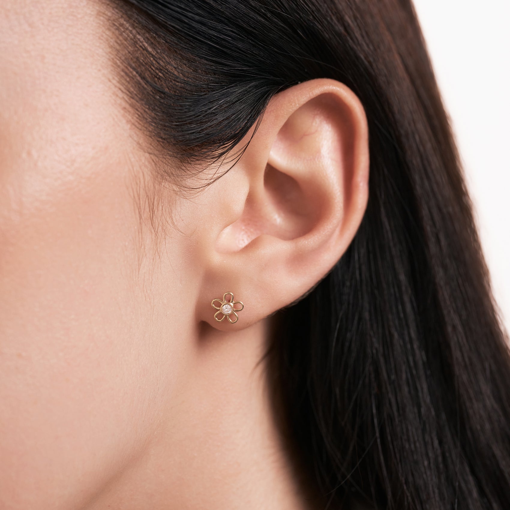 Daisy Flower Earrings