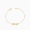 Personalized Dainty Script Name Bracelet