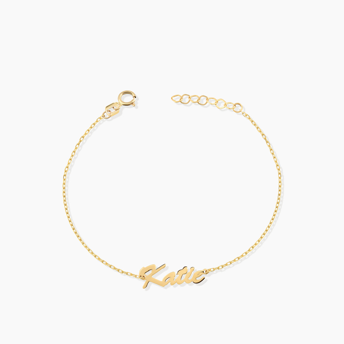 Personalized Dainty Script Name Bracelet