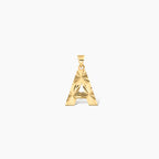 Cut Initial Letter Pendant