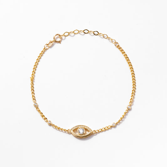 Evil Eye and Station Bracelet