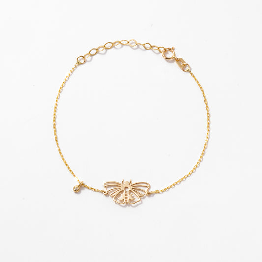 Butterfly Bracelet with Diamond