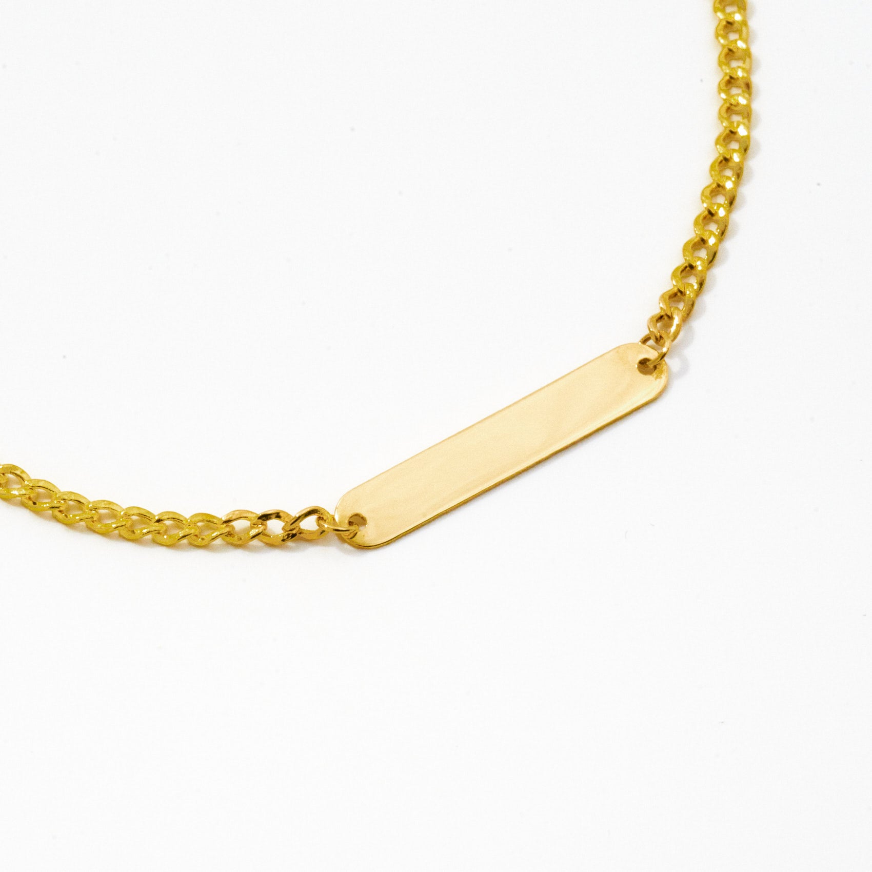 Engravable Mini Bar Bracelet