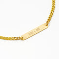 Engravable Mini Bar Bracelet