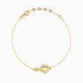 Infinity and Heart Bracelet