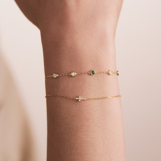 Birthstone By the Yard Bracelet