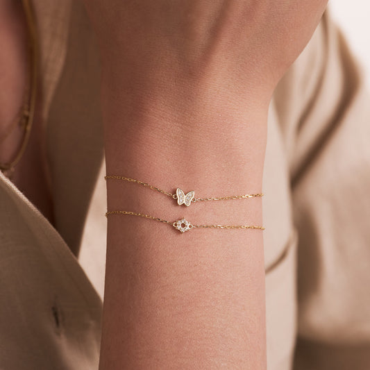Butterfly Diamond Bracelet