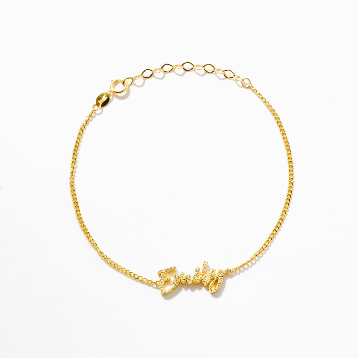 Diamond Name Bracelet