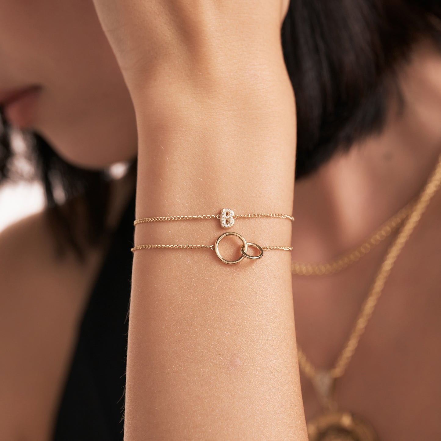 Interlinked Circles Bracelet