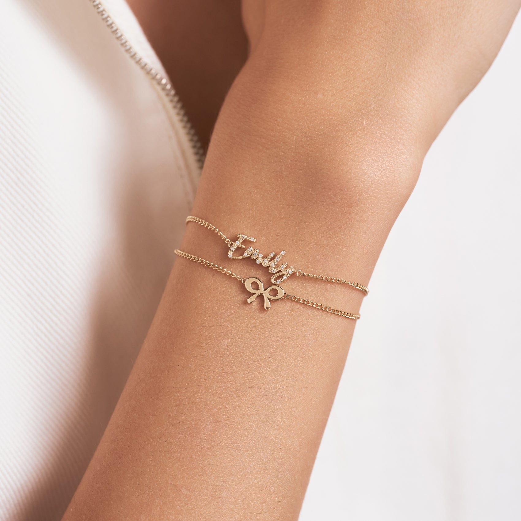 Diamond Name Bracelet