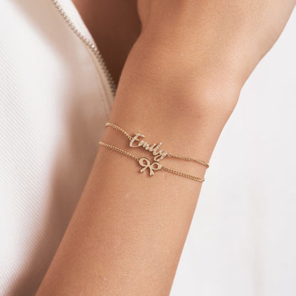 Diamond Name Bracelet