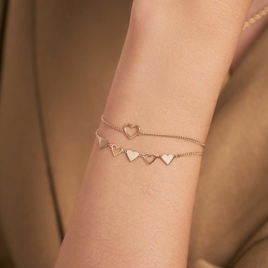 Heart Station Bracelet