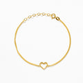 Open Heart Bracelet