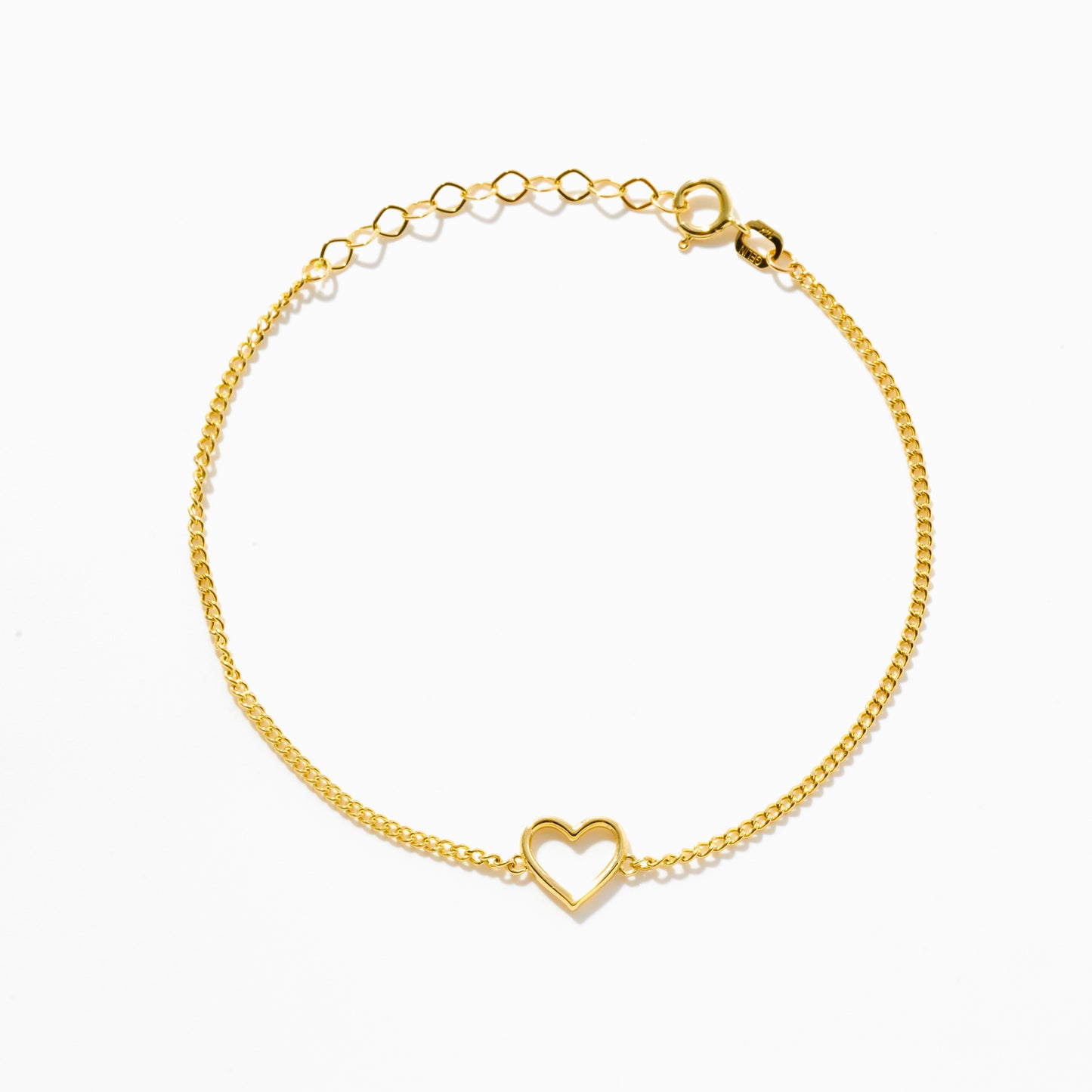 Open Heart Bracelet