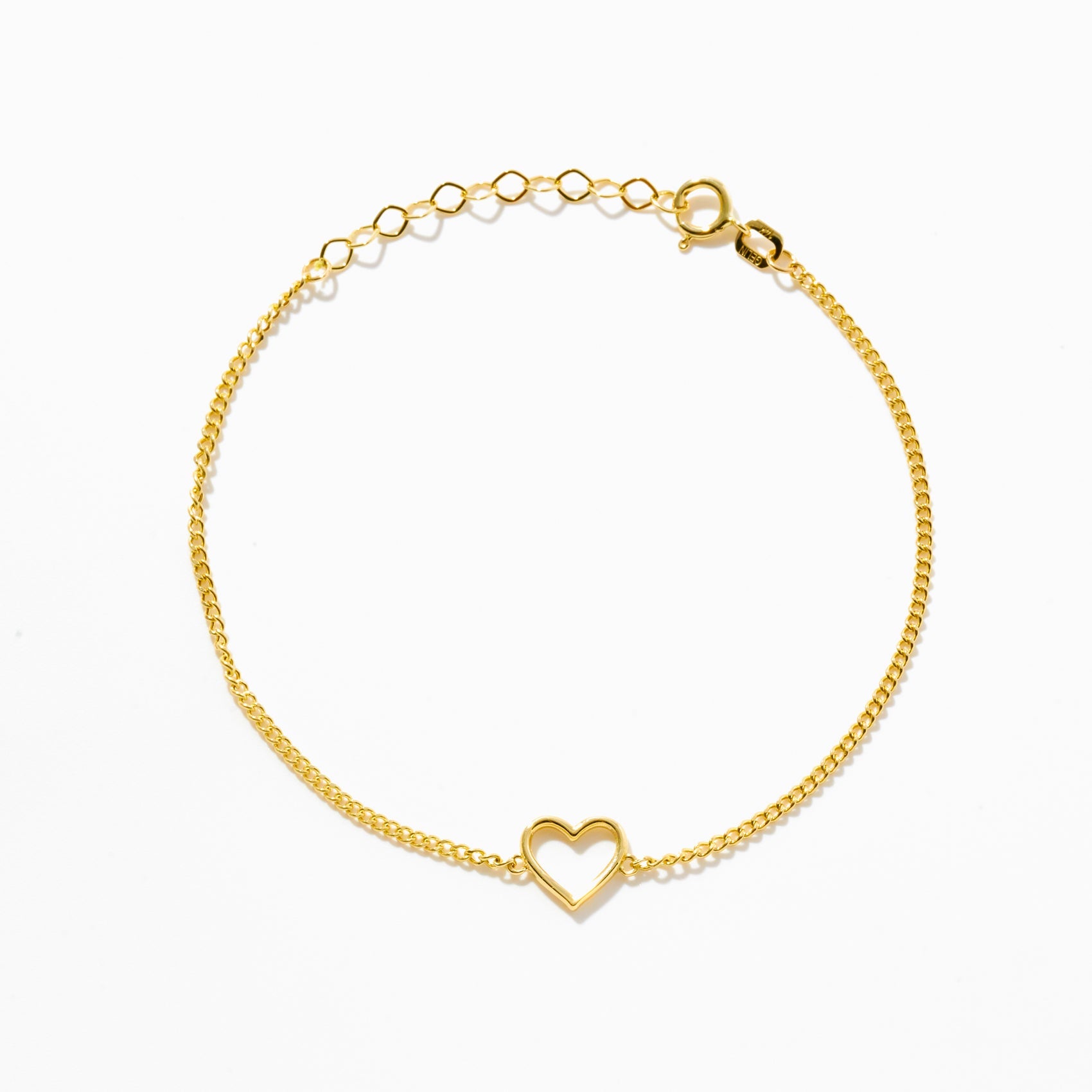 Open Heart Bracelet