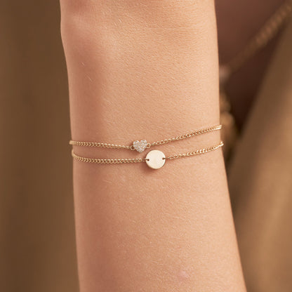 Mini Disc Bracelet