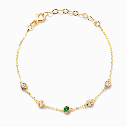 Birthstone By the Yard Bracelet