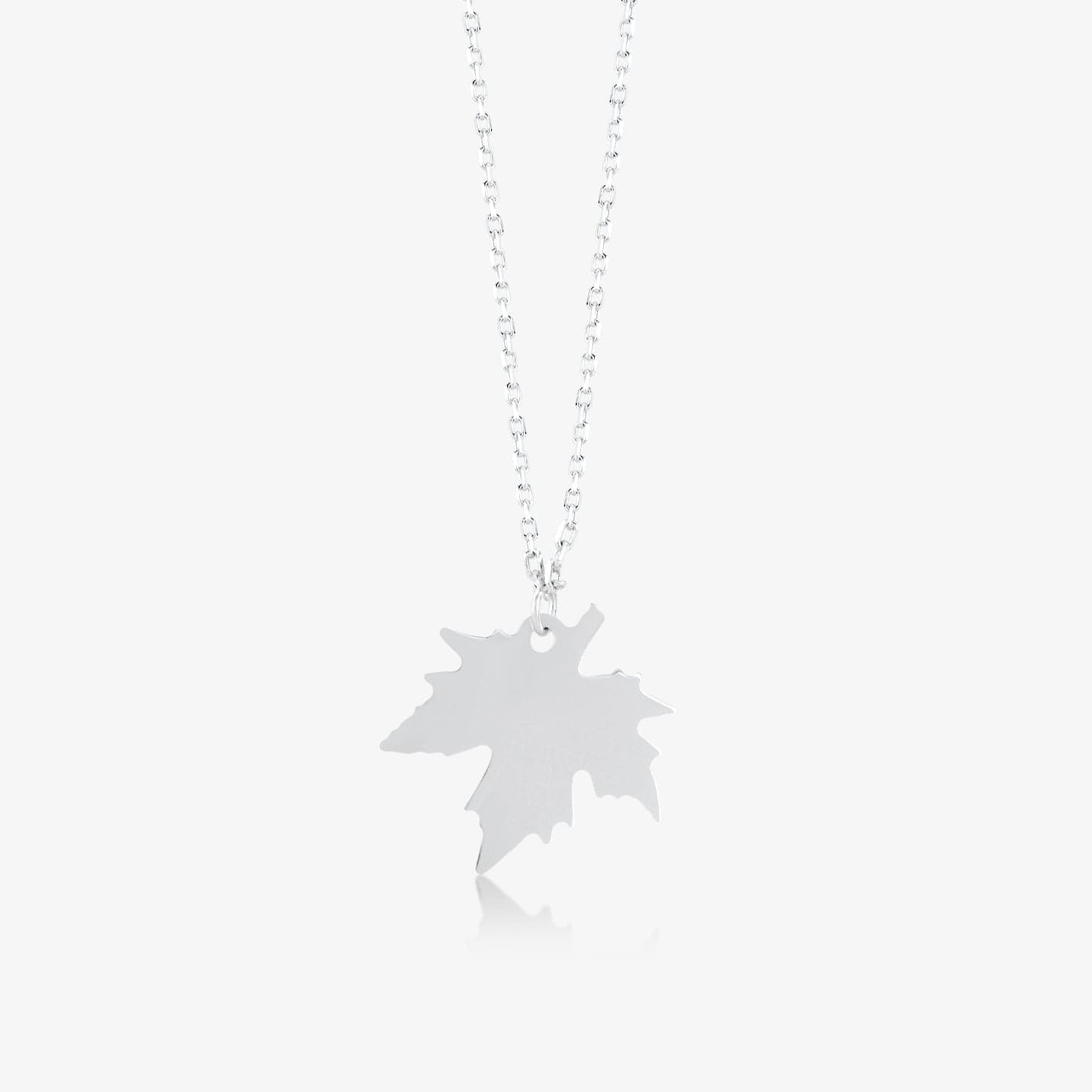 Maple Leaf Pendant Necklace