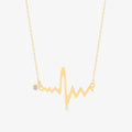 Diamond Heartbeat Necklace