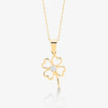 Four Leaf Clover Pendant Necklace