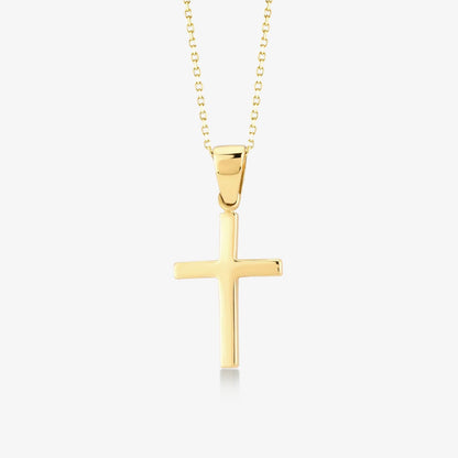 Cross Necklace in 14K Solid Gold