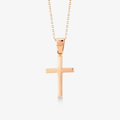 Cross Necklace in 14K Solid Gold