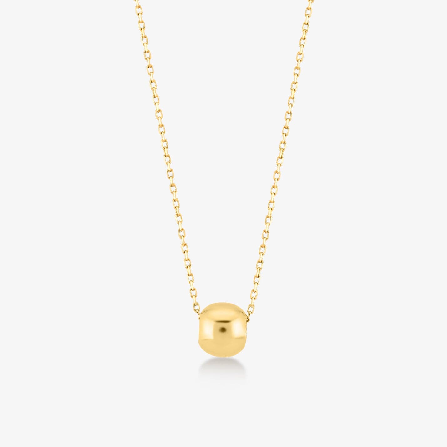 Ball Necklace in 14K Solid Gold