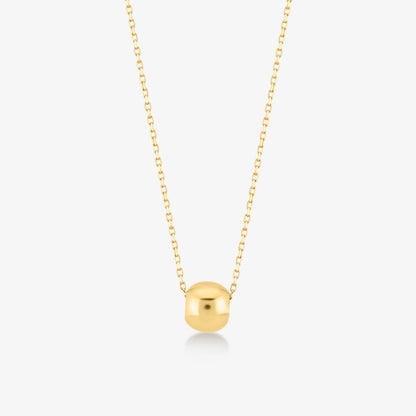 Ball Necklace in 14K Solid Gold