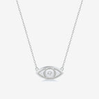 Diamond Evil Eye Necklace