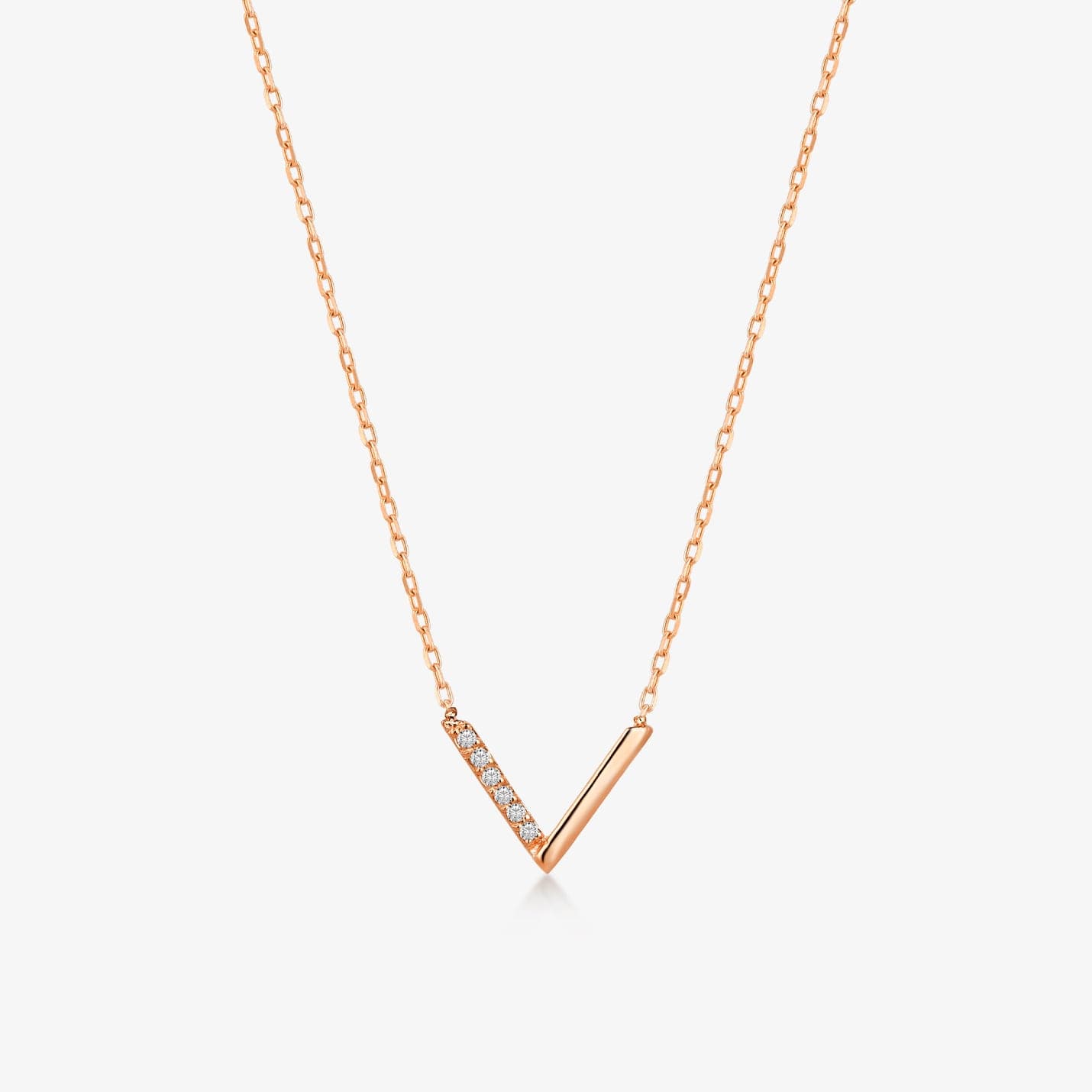 Diamond Chevron Necklace