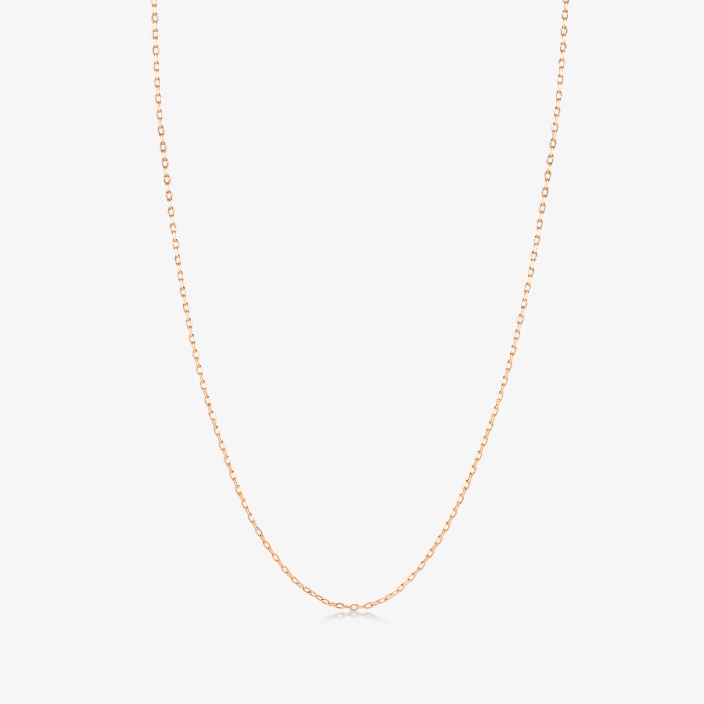 Cable Necklace in 14K Solid Gold