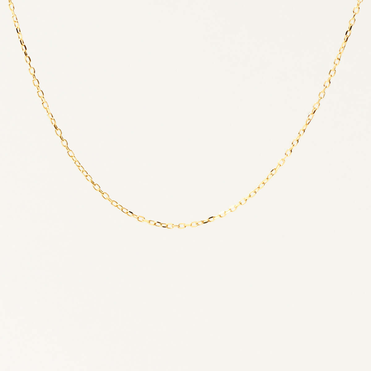 Cable Necklace in 14K Solid Gold