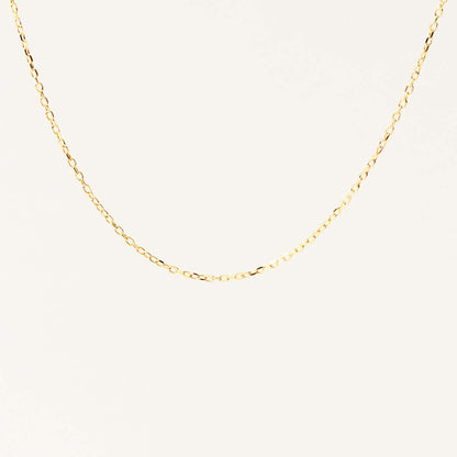 Cable Necklace in 14K Solid Gold