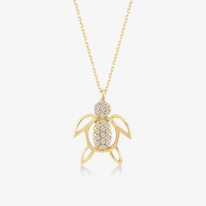 Turtle Pendant Necklace