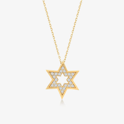 Star of David Pendant Necklace