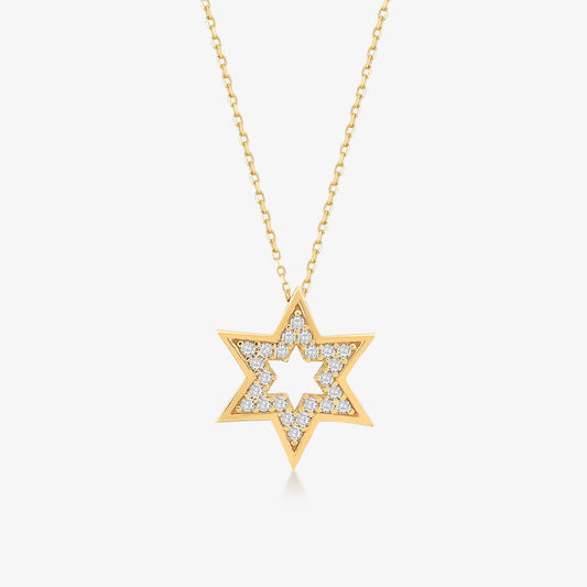 Star of David Pendant Necklace
