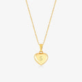 Custom Puffed Heart Necklace