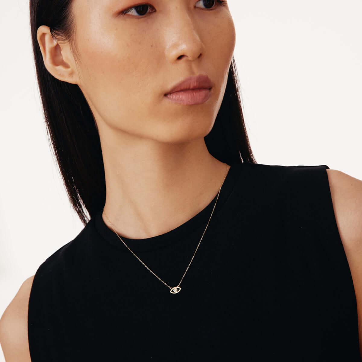 Diamond Eye Necklace