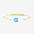 Opal Evil Eye Bracelet