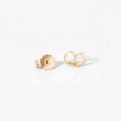 1/20 CT. T.W. Diamond Flower Stud Earrings in 14K Solid Gold