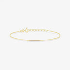Pave Diamond Bar Bracelet