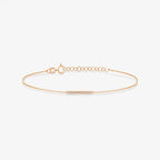 Pave Diamond Bar Bracelet